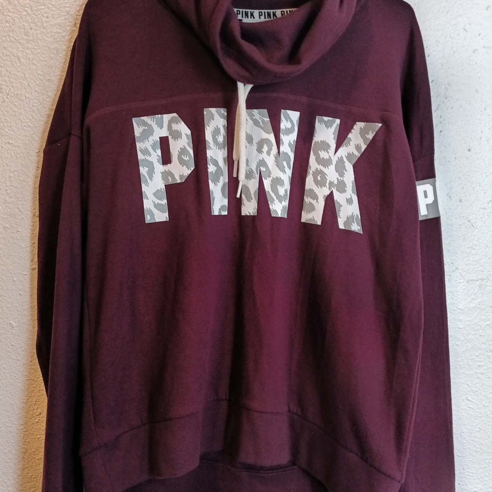 Victoria's Secret Maroon Cowl Neck Sweater